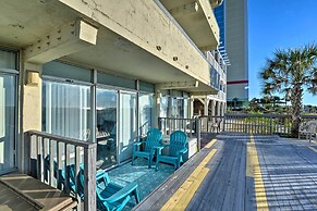Oceanfront Gem w/ Deck in North Myrtle Beach
