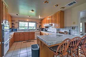 Gilroy Home w/ Deck on 20 Acres, 7 Mi to Downtown!