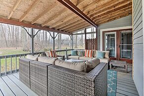 All-season Indian Lake Home w/ Covered Deck!