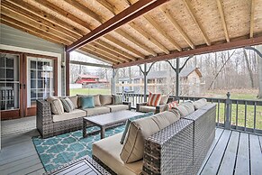 All-season Indian Lake Home w/ Covered Deck!