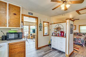 Lakefront Ozark Cottage: Deck w/ Covered Dock!