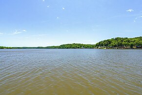 Lakefront Ozark Cottage: Deck w/ Covered Dock!