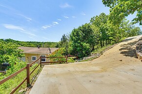 Lakefront Ozark Cottage: Deck w/ Covered Dock!