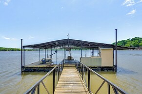 Lakefront Ozark Cottage: Deck w/ Covered Dock!
