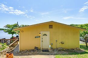 Lakefront Ozark Cottage: Deck w/ Covered Dock!