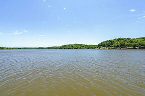 Lakefront Ozark Cottage: Deck w/ Covered Dock!