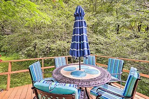 Furnished Deck + Home Gym: Bakersville Retreat!