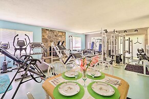 Furnished Deck + Home Gym: Bakersville Retreat!