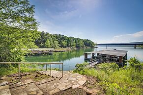 Greers Ferry Lakefront Home w/ Deck & Boat Slips!