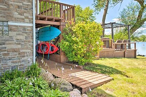 Lakefront Oasis w/ Boat Dock, Fire Pit, Grill