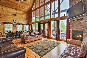 Expansive Gatlinburg Cabin: Hot Tub, Deck & Grill!
