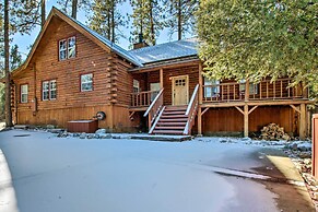 Pine Mountain Club Log Home w/ Deck + Grill!
