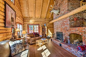 Pine Mountain Club Log Home w/ Deck + Grill!