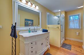 Waterfront Cheboygan Home w/ Fire Pit