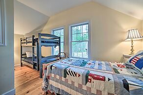 Waterfront Cheboygan Home w/ Fire Pit