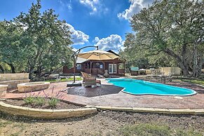 Dripping Springs Cabin w/ Pool, Hill Country Views