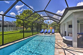 Cape Coral Home w/ Spacious Patio & Private Pool!