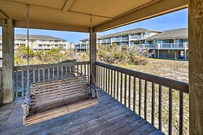 Oak Island Beachfront Condo w/ Community Pool