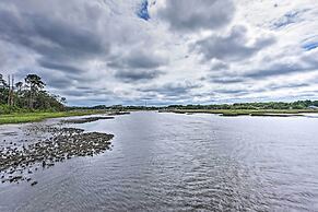 Secluded Riverfront Home w/ Dock Under Mossy Oaks