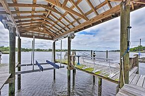 Secluded Riverfront Home w/ Dock Under Mossy Oaks