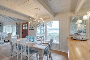 Secluded Riverfront Home w/ Dock Under Mossy Oaks