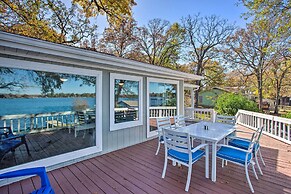 Dock & Fire Pit: Lakefront Cedar Creek Home!