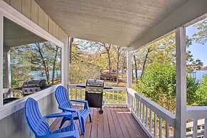 Dock & Fire Pit: Lakefront Cedar Creek Home!