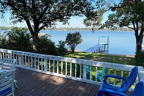 Dock & Fire Pit: Lakefront Cedar Creek Home!