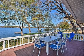 Dock & Fire Pit: Lakefront Cedar Creek Home!