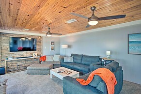 Dock & Fire Pit: Lakefront Cedar Creek Home!