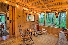 Secluded Tallassee Cabin w/ Fire Pit & Porch!