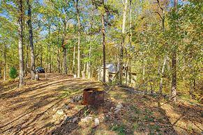 Secluded Tallassee Cabin w/ Fire Pit & Porch!