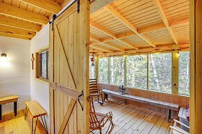 Secluded Tallassee Cabin w/ Fire Pit & Porch!