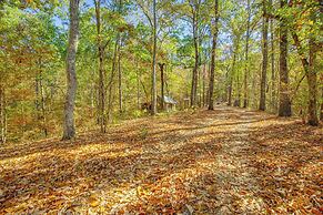 Secluded Tallassee Cabin w/ Fire Pit & Porch!