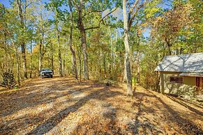 Secluded Tallassee Cabin w/ Fire Pit & Porch!