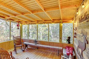 Secluded Tallassee Cabin w/ Fire Pit & Porch!