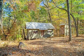 Secluded Tallassee Cabin w/ Fire Pit & Porch!