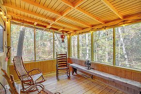 Secluded Tallassee Cabin w/ Fire Pit & Porch!