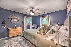 Lakefront Anderson Paradise: Dock, Fire Pit!