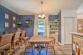 Lakefront Anderson Paradise: Dock, Fire Pit!