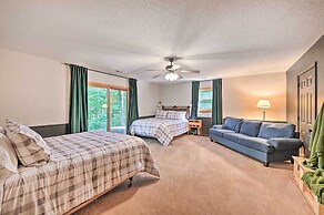 Lakefront Anderson Paradise: Dock, Fire Pit!