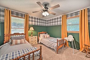 Lakefront Anderson Paradise: Dock, Fire Pit!