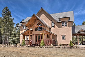 Grand Angel Fire Retreat w/ Hot Tub & Fire Pit!