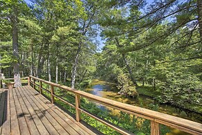 Tranquil Riverside Home w/ Wraparound Deck & Views