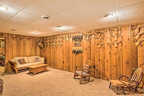 Tranquil Riverside Home w/ Wraparound Deck & Views