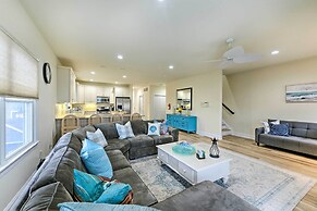 Sunny Brigantine Townhome: Walk to Beach