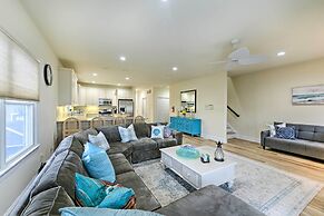 Sunny Brigantine Townhome: Walk to Beach