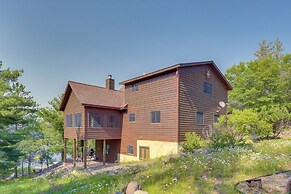 Bright Minong Vacation Rental on Little Sand Lake!