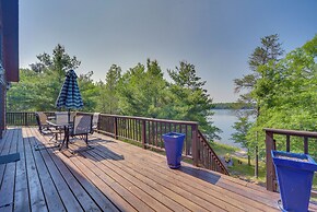 Bright Minong Vacation Rental on Little Sand Lake!