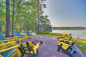Bright Minong Vacation Rental on Little Sand Lake!
